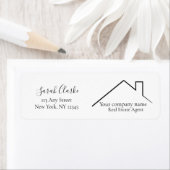 Étiquette du toit (En situation)