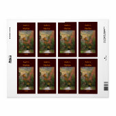 Étiquette du vin de Country Road (Feuille entière)