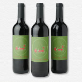 Étiquette du vin du Kentucky Derby