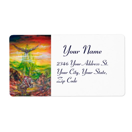 ÉTIQUETTE DUEL MAGIQUE ENTRE BRADAMANT ET NEGROMANCER (Devant)