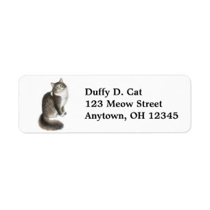Étiquette Duffy l'étiquette de chat