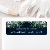 Étiquette Dusty Blue (En situation)