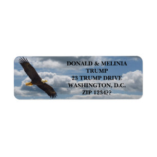 ÉTIQUETTE EAGLE CHAUVE