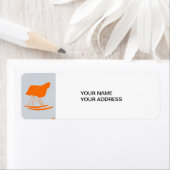 Étiquette Eames Rocking (En situation)