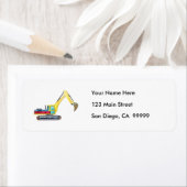 Étiquette Earth Mover (En situation)