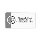 Étiquette Échelles de justice (Devant)