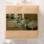 ÉTIQUETTE ÉCOLE DE DANSE /BALLERINA BALLET DANCER EN BLEU (En situation)