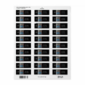 ÉTIQUETTE ÉCOLE DE DANSE / BALLERINA BALLET DANSER MONOGRAM (Feuille entière)