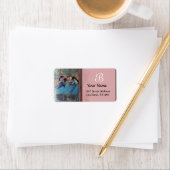 ÉTIQUETTE ÉCOLE DE DANSE / BALLERINA BALLET DANSER MONOGRAM (En situation)