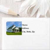 Étiquette École de Locust Prairie (En situation)