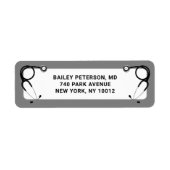 Étiquette École Médicale (Devant)