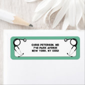 Étiquette École Médicale (En situation)