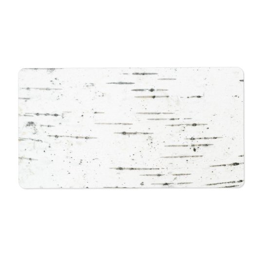 Étiquette Écorce de Birh (Devant)