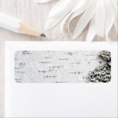 Étiquette Écorce de bouleau (En situation)