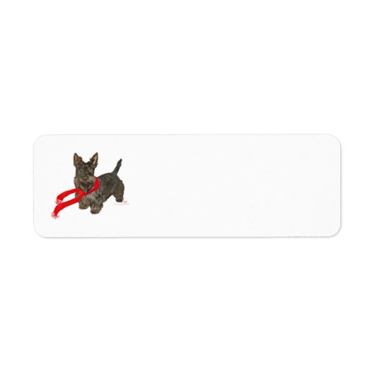 Étiquette Ecosse d'hiver à Wam Scarf (Devant)