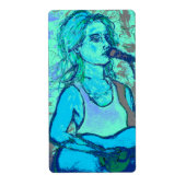 Étiquette écran de la chansonnette (Devant)