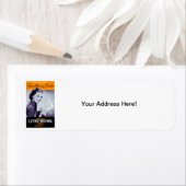 Étiquette Écriture vintage (En situation)