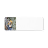 Étiquette Écureuil (Devant)