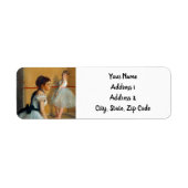 Étiquette Edgar Degas Le Foyer de danse à l'Opéra (Devant)