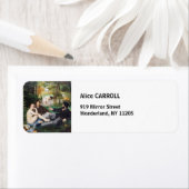 Étiquette Edouard Manet - Déjeuner sur l'herbe (En situation)