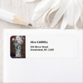 Étiquette Edouard Manet - Fleurs dans un Vase de Cristal (En situation)