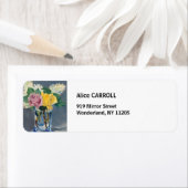 Étiquette Edouard Manet - Lilacs et Rose (En situation)