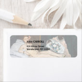 Étiquette Edouard Manet - Olympia (En situation)