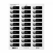 Étiquette Edvard Munch - La lithographie de cri (Feuille entière)