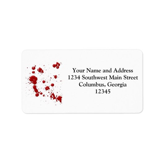 Étiquette Eeew, c'est ce sang sur ton (Devant)