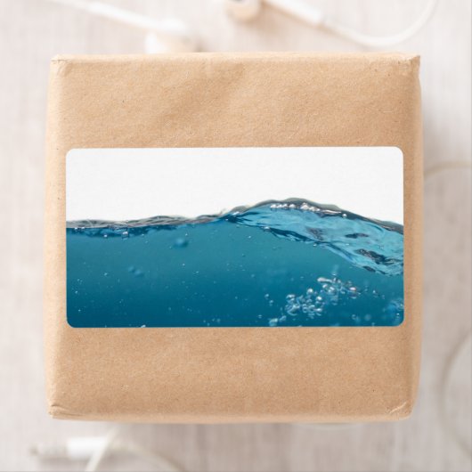 Étiquette Effacer la vague bleue (En situation)