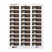 Étiquette Éffrayant (Feuille entière)