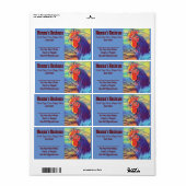 ÉTIQUETTE EGG CARTON (Feuille entière)