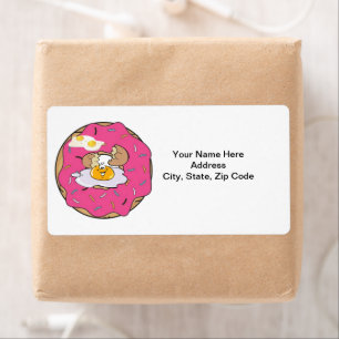 Étiquette Eggs Bacon Labels