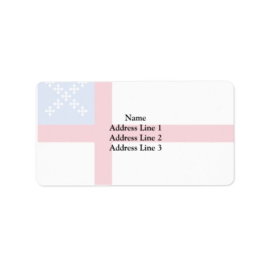 Étiquette Eglise épiscopale des États-Unis, religieuse (Devant)