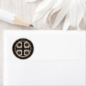 Étiquette Église Saint-Benedict (En situation)