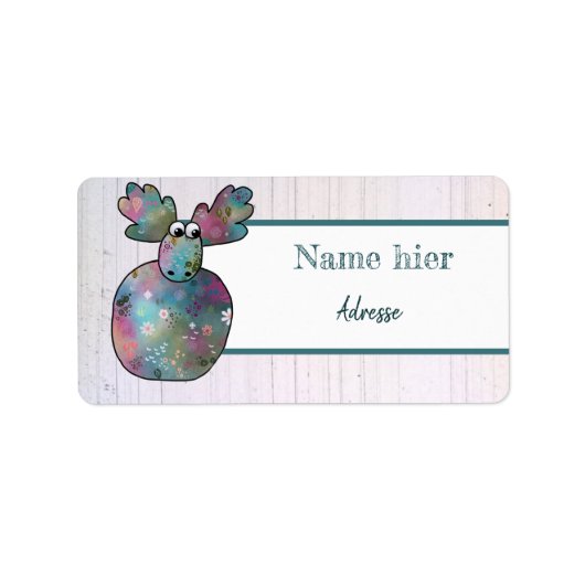 Étiquette Elch Kunterbunter (Devant)