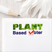 Étiquette Électeur plante (En situation)