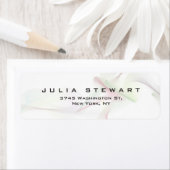 Étiquette Elégant Abstrait Curves Professionnel Moderne (En situation)