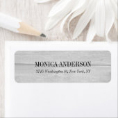 Étiquette Élégant Arrière - plan moderne gris (En situation)
