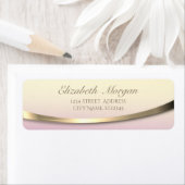 Étiquette Élégant Design Moderne Sophistiqué, Ombre (En situation)