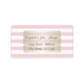 Étiquette Élégant Et Élégant (Devant)