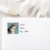 Étiquette Élégant malemute de l'Alaska (En situation)