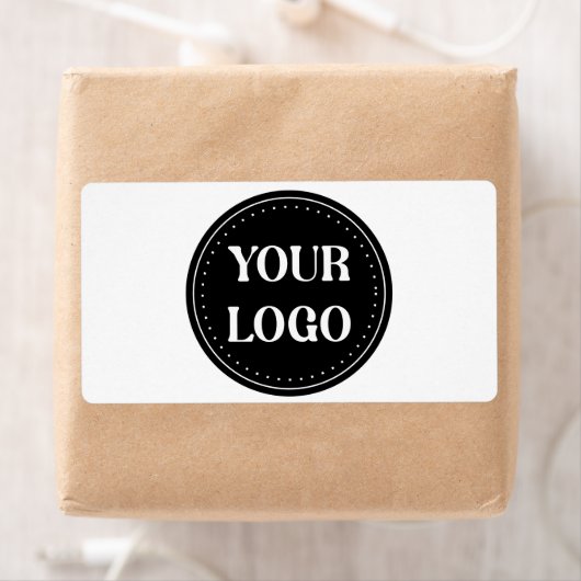 Étiquette élégant, moderne, raffiné et éditable. (En situation)