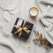 Étiquette Élégant Noël moderne arbres À feuillage persistant