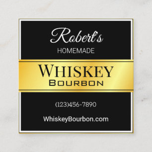 Étiquette élégant personnalisé