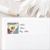 Étiquette Élégant pilon chinois (En situation)