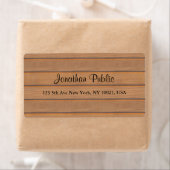 Étiquette Élégante calligraphie Nom du script Texte Livraiso (En situation)