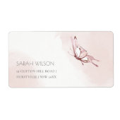 ÉTIQUETTE ÉLÉGANTE CUISINE COULEUR D'EAU BLANCHE BOUTTERFER  (Devant)