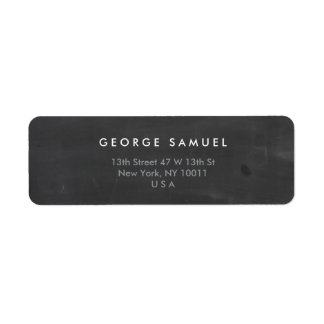 Étiquette Élégante Marque Commerciale Minimaliste