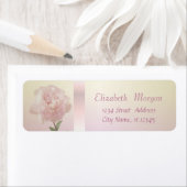 Étiquette Elégante oeillet romantique tendance (En situation)